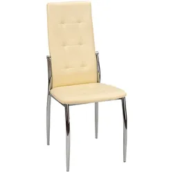 Esszimmerstuhl „Aida“, in Beige
