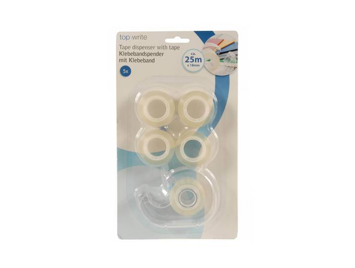 Klebeband Abroller Set 6-teilig