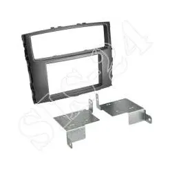 ACV 381200-09 Doppel-DIN Komplettset Radioblende Mitsubishi Pajero IV / Shogu...