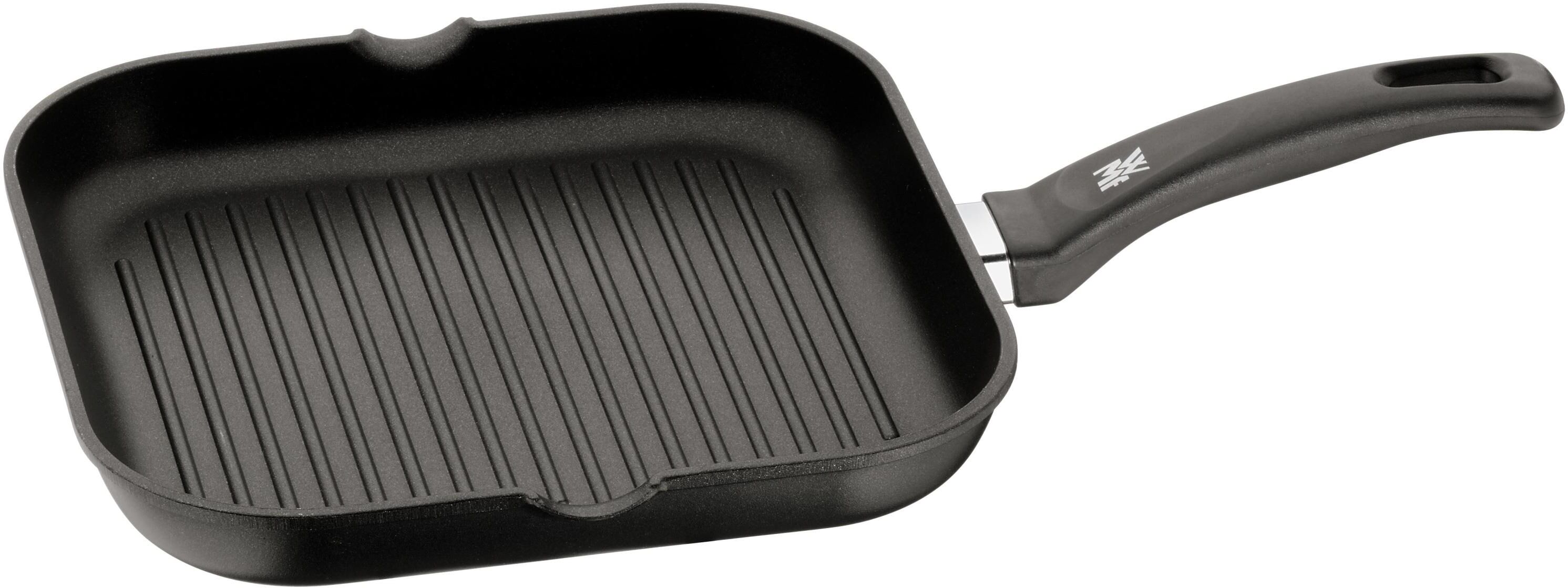 Grillpfanne WMF "Grillpfanne 27 cm, Schwarz", schwarz, Pfannen, Grillpfanne schwarz Einheitsgröße