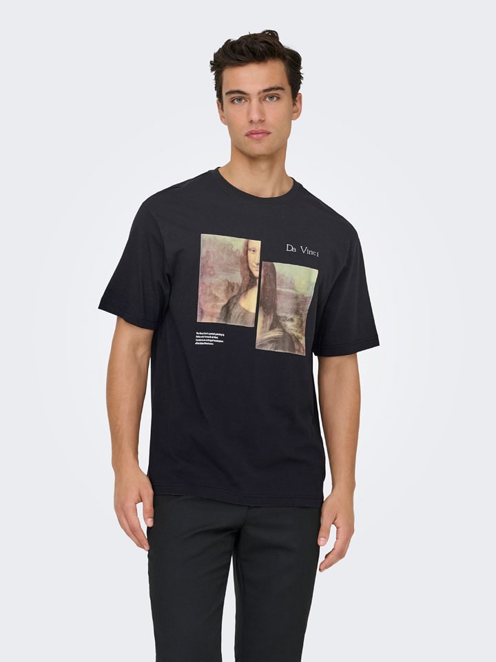 ONLY & SONS Shirt "Monalisa" in Schwarz - S