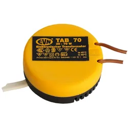 EVN Lichttechnik Trafo 20-70W H22mm D53mm TAB 70