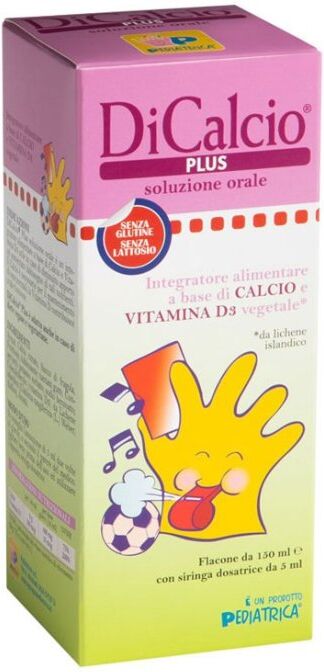 PEDIATRICA Srl DiCalcio Plus, 150 ml