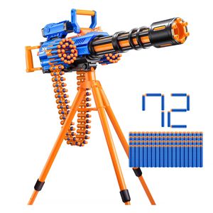 X-Shot Blaster Insanity Rage Fire motorisiert, 40-Dart Munitionsgürtel, mit Stativ, 72 Darts