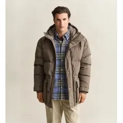 Gant für Herren. 7006683 Daunenparka Taupe (XL), Lässig, Recyceltes Nylon