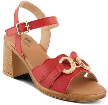Women's Sardinia Sandal by Spring Step in Red (Size 40 M)