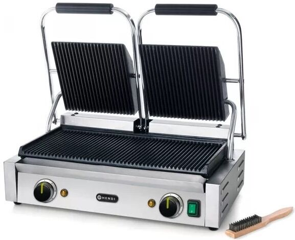 Hendi Klemgrill Rillet, Stål