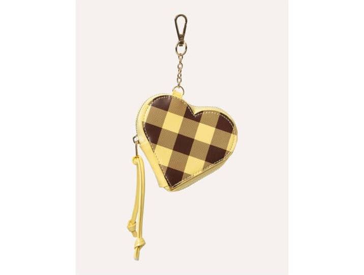 Dogguo Honden poepzakhouder HEART-POOPBAGHOLDER-BROWN/YELLOW