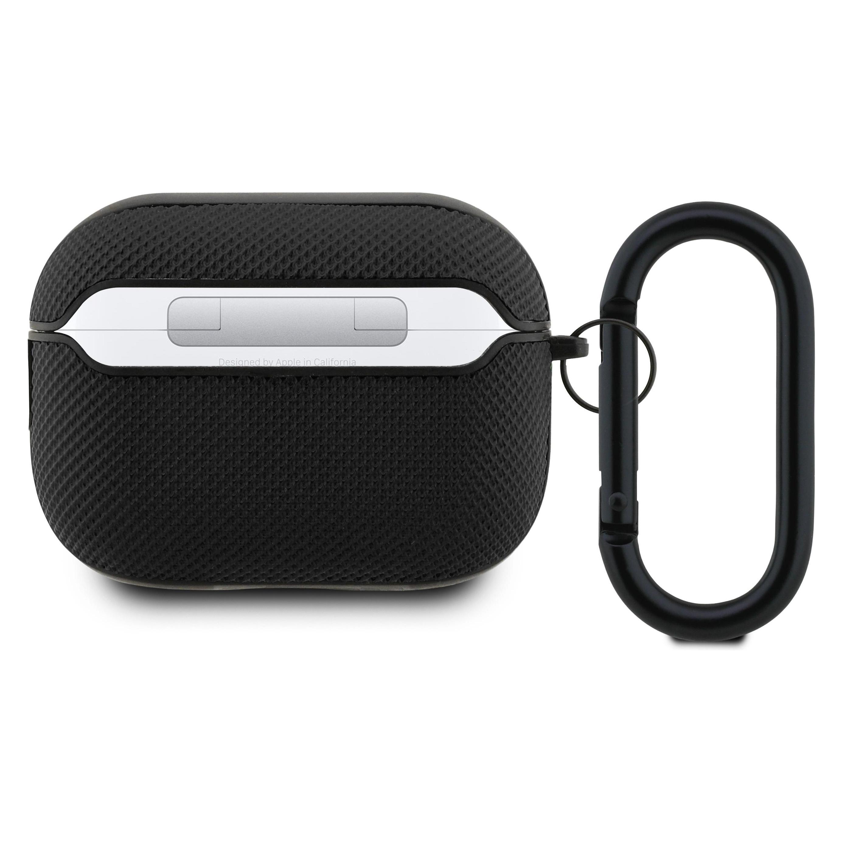 Lacoste Petit Pique Croc Logo Patch Case for AirPods Pro 2 Black (Ladecase Hülle) (LCAP2PVCK)