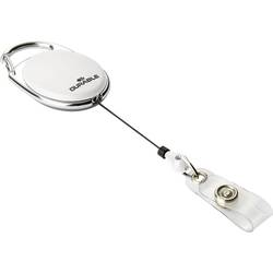 Durable JOJO STYLE - 8324 Jojo für Ausweishalter Druckknopf-Schlaufe Weiß 0.8 m 832402 10 St.