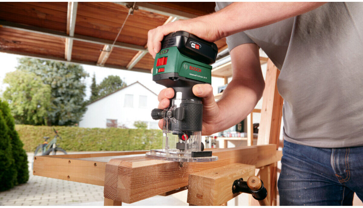 Bosch Oberfräse AdvancedTrimRouter 18V-8 (06039D5000)