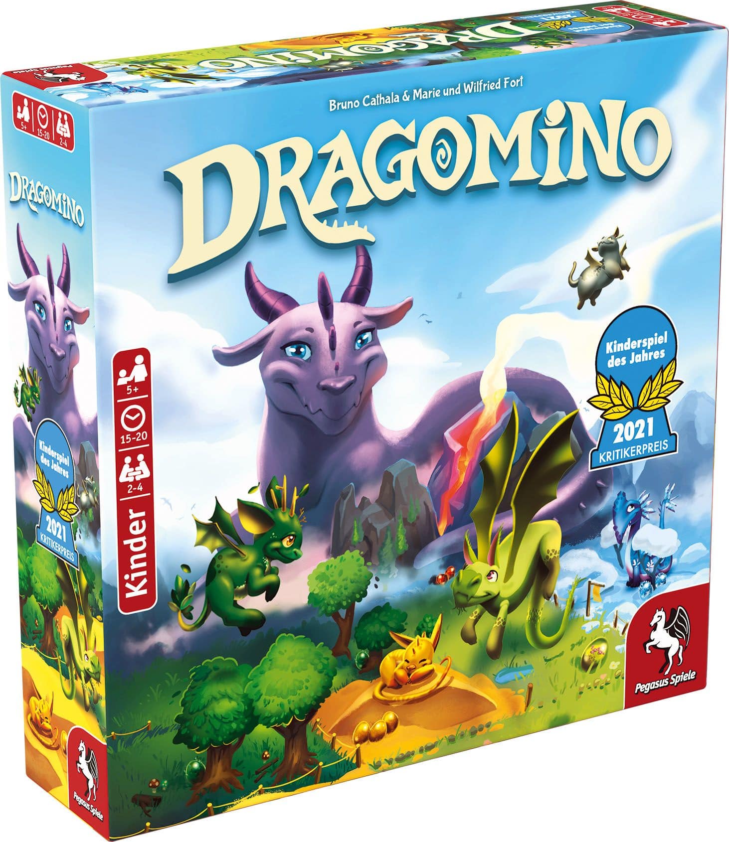 Pegasus Brettspiel bis zu 4 Spielern ab 5 Jahr(e) 57111G Dragomino