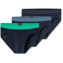 Schiesser Herren Rioslip 955 Multi 3er Pack