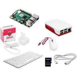 Raspberry Pi Desktop Kit 5 B 4GB 4 x 2.4GHz inkl. Tastatur, inkl. Maus, inkl. Noobs OS, inkl. Netz, Entwicklungsboard + Kit