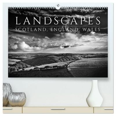 Landscapes - Scotland, England, Wales / UK-Version (High Quality Premium Wall Calendar 2027 DIN A2 landscape),CALVENDO 12 Month Wall Calendar