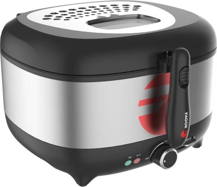 Fagor FG2310 Friteuse met 3,5 liter inhoud, 1800W en geurfilter