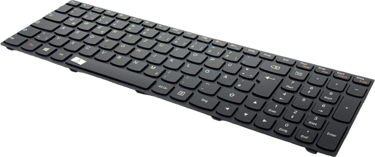 T-ProTek Zwart toetsenbord zonder achtergrondverlichting compatibel met Lenovo M50-70 en M50-80