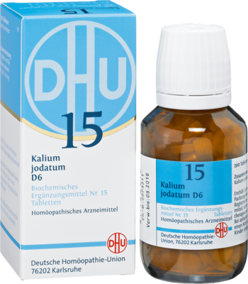 DHU-Arzneimittel GmbH & Co. KG BIOCHEMIE DHU 15 Kalium jodatum D 6 Tabletten 200 St 02581142