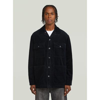 Outdoorjacke G-STAR "Chore Jacke", Herren, Gr. XL, schwarz (salute), Obermaterial: 100% Baumwolle, Jacken Outdoorjacke