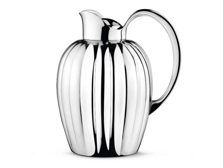 Georg Jensen Bouteille thermos Bernadotte à fermeture à poussoir 1 L