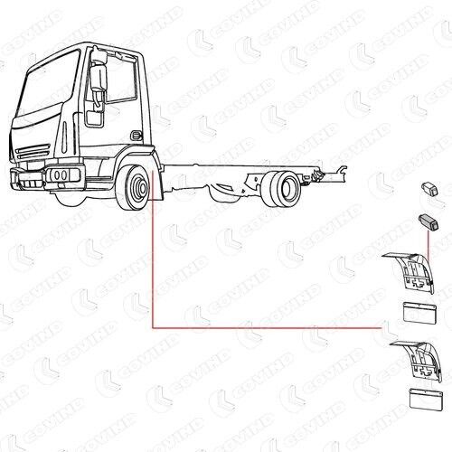 COVIND 075/135 Side indicator