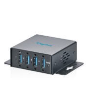 DIGITUS USB 3.2 Gen 1 Compact Industrial Hub 4-Port Kabel Digital/Daten (DA-70263)