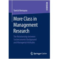 More Class in Management Research, Fachbücher von Yanick Kemayou