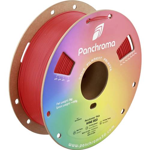 Polymaker Panchroma Basic PLA Filament, 1,75mm, 1kg - Farbton: Wine Red