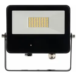 SKY 30W IP65 LED-Strahler mit integriertem Sensor 4000k Schwarz