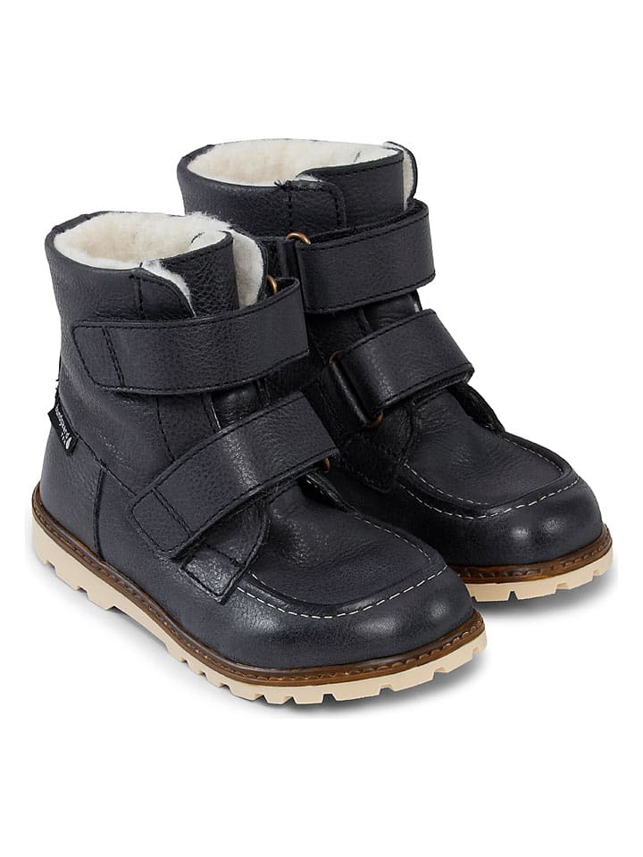 Bundgaard Leder-Winterstiefel "Terry" in Schwarz - 26