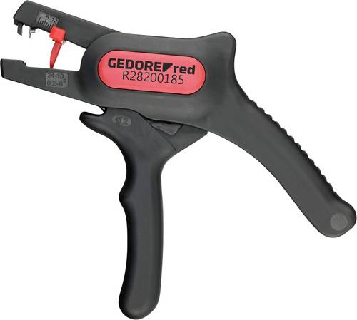GEDORE red Abisolierzange - für flexible und massive Leiter von 0,2 bis 6,0 mm² - integrierter Seitenschneider - Gesamtlänge 192 mm