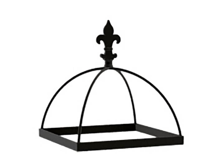 Old Garden Dachkuppel 4-Eck Edelrost 45 × 38 × 38 cm