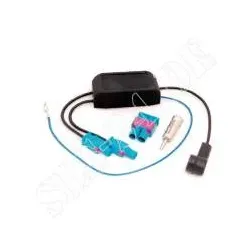 AUDI SEAT SKODA VW Antennenadapter DIVERSITY Adapter für Fahrzeuge mit 2 Ante...