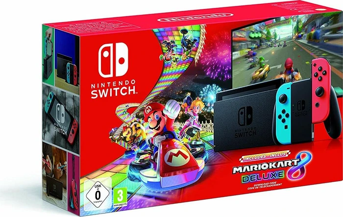 Nintendo Switch + Mario Kart 8 Deluxe