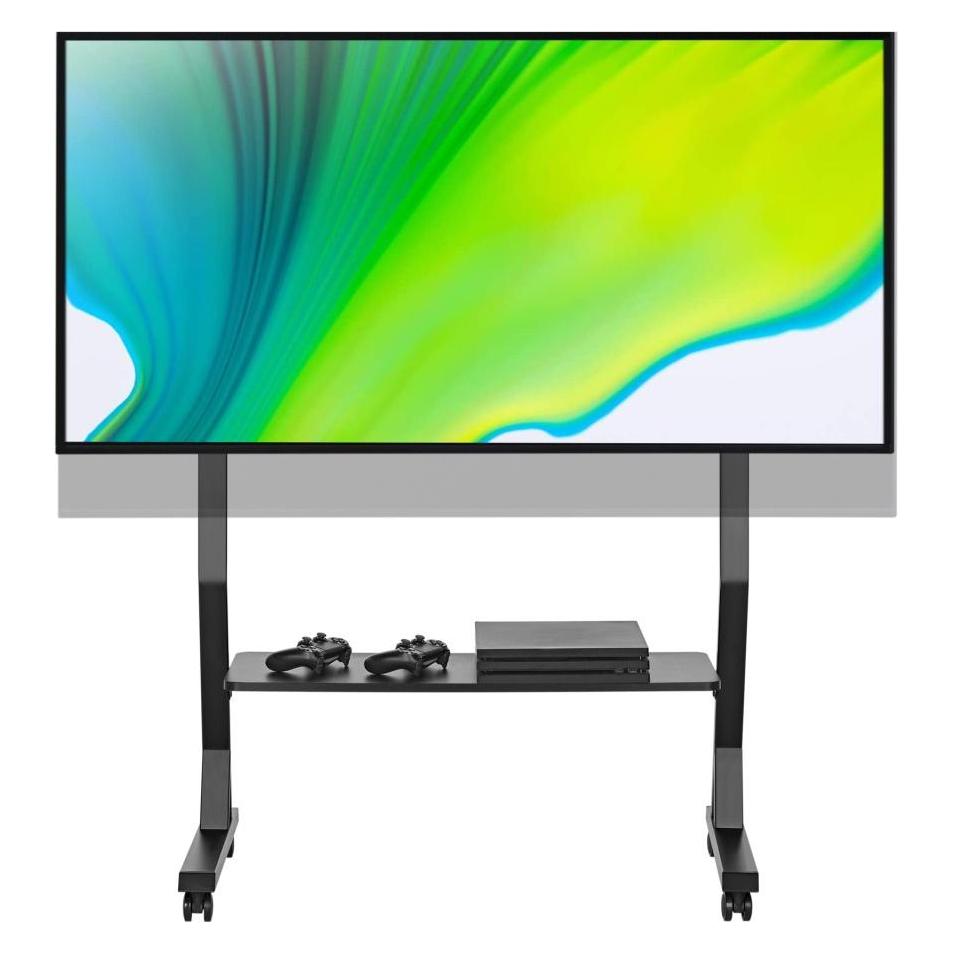 Techly Floor Stand with Shelf for 45-90i (60 kg, 45" - 90") (ICA-TR325)