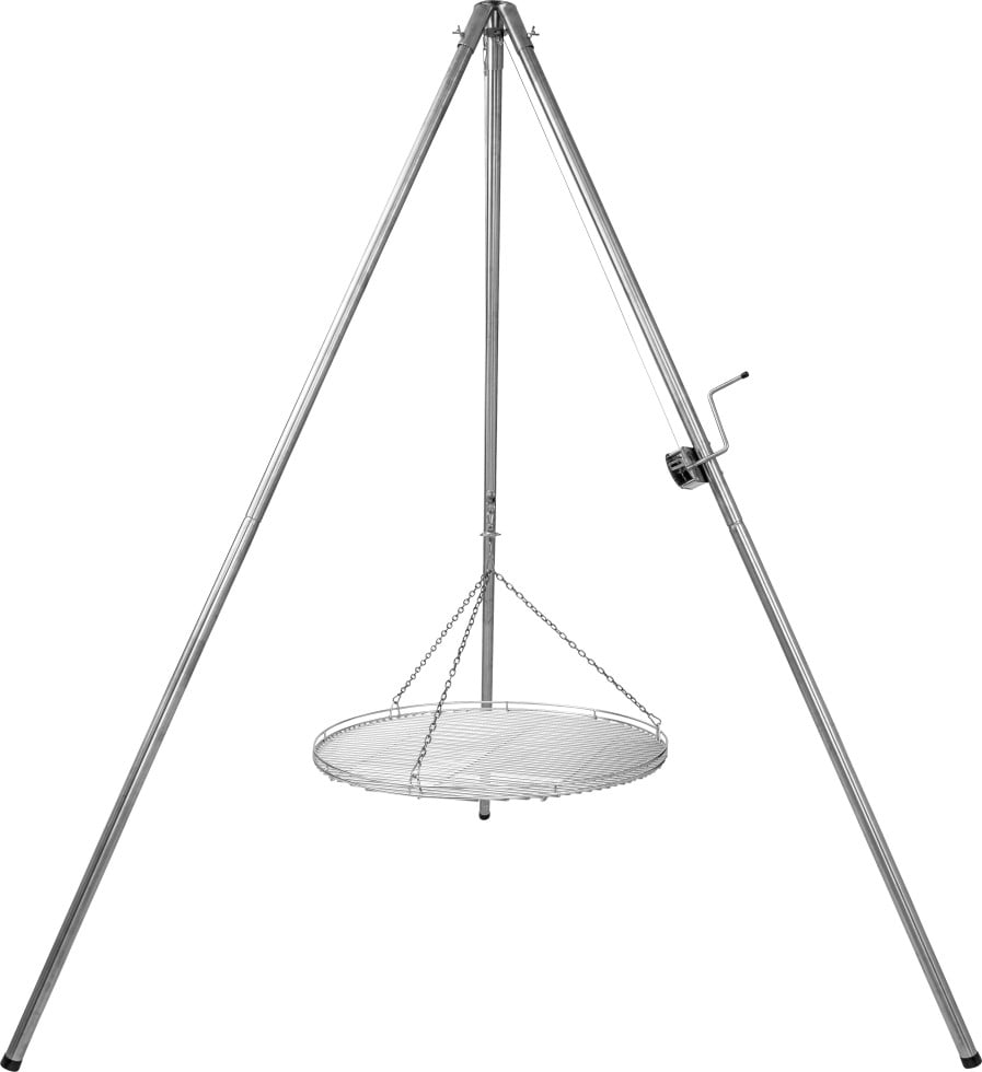 Schneider Grill Schneider Dreibeingrill 100 Dreibein 250 cm mit Grillrost 100 cm
