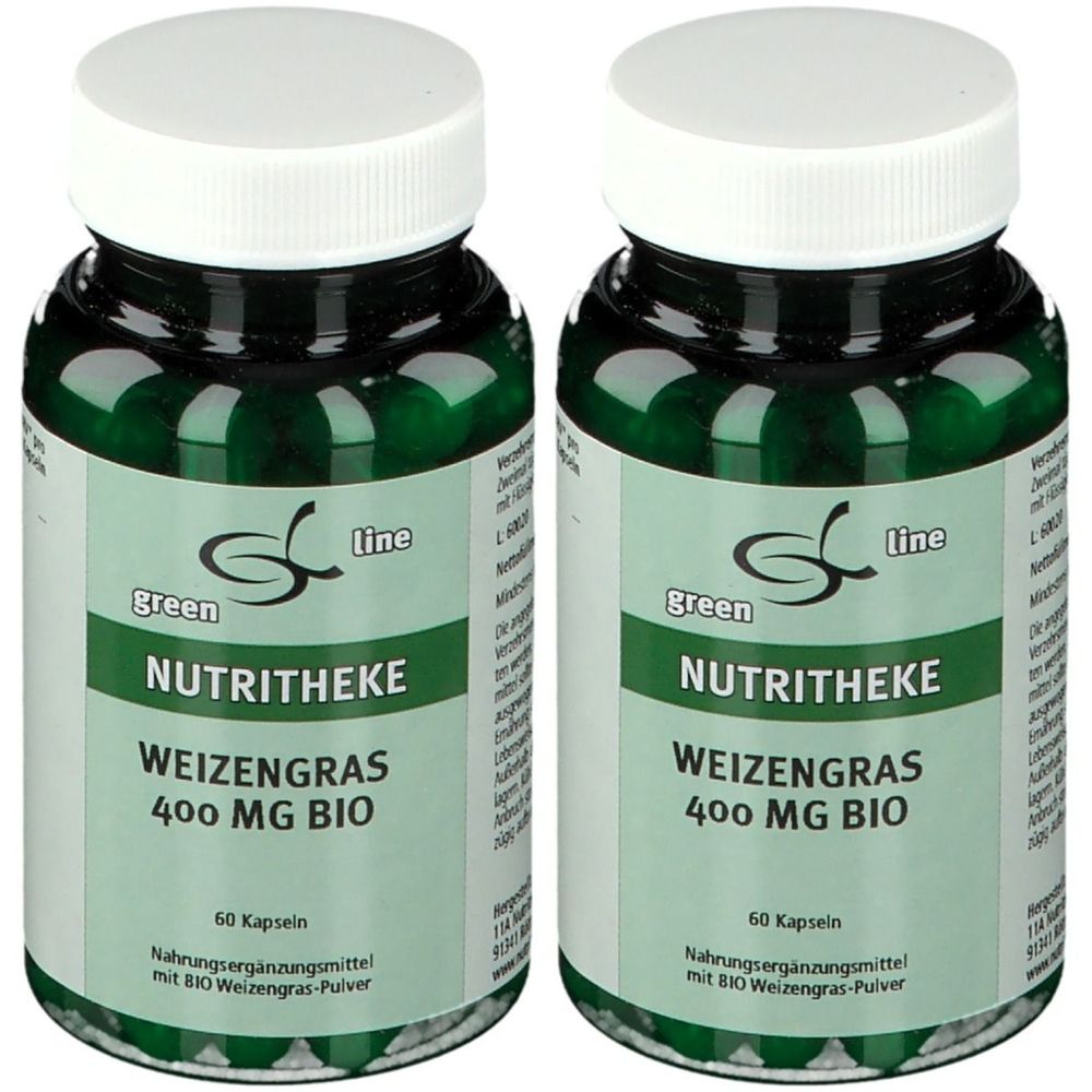 Weizengras 400 mg Bio Kapseln 2x 2x60 St