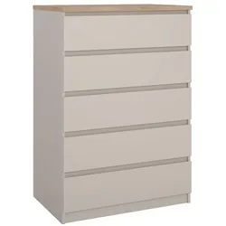 Ebuy24, Kommode + Sideboard, Kommode Naia (77 x 50 x 112 cm)