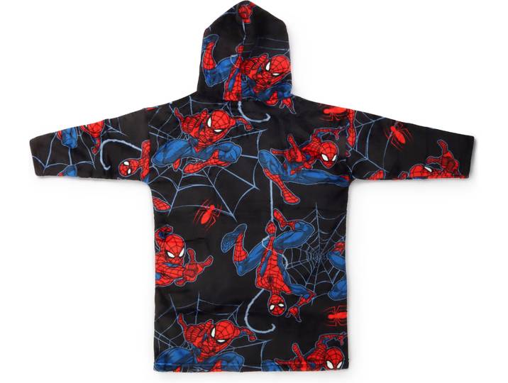 Wohndecke MARVEL Marvel Spider-Man , bunt (schwarz), B:60cm L:81cm, Polyester, Wohndecken, Wohndecke