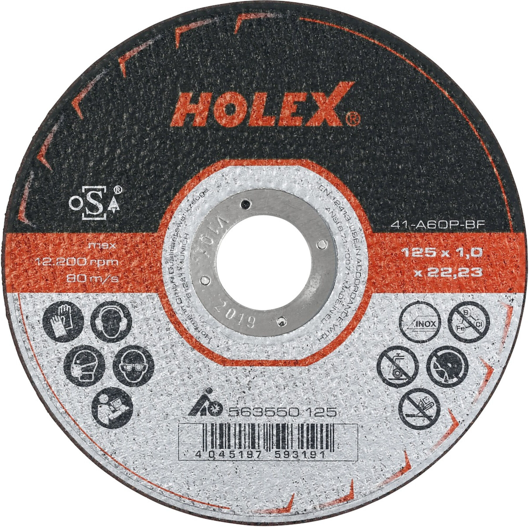 HOLEX Trennscheibe extra schmal Ø 125 mm (563550 125)