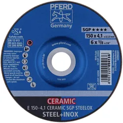 Pferd, Schleifmittel, E 150-4,1 CERAMIC SGP STEELOX