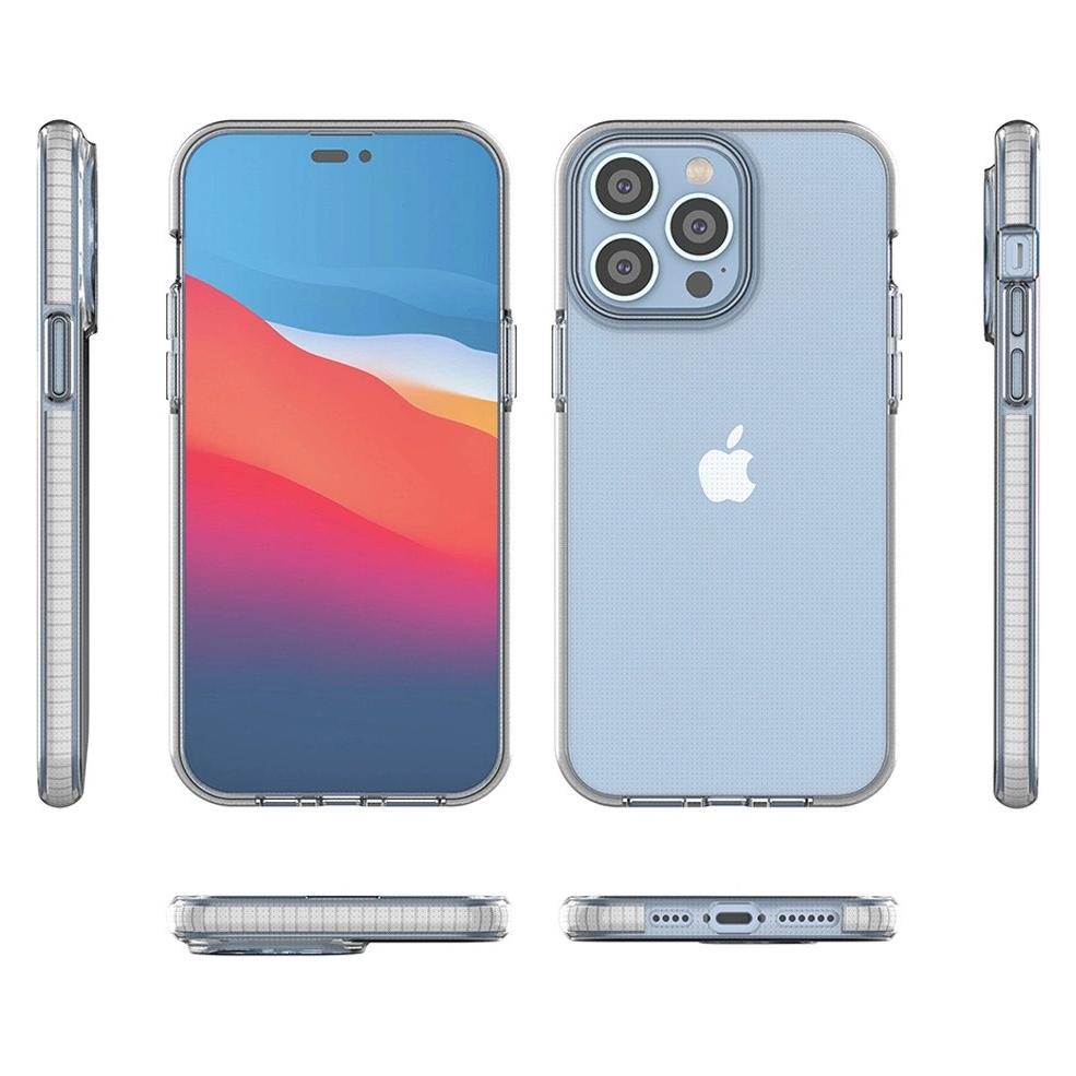 Hurtel Spring Case für iPhone 14 Pro Max Silikonhülle mit Rahmen hellblau (Apple iPhone 14 Pro Max) (1404978613)