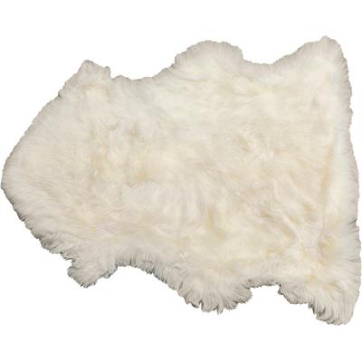 Teppich KARE DESIGN "Lammfell Heidi 65x85cm", creme, B:65cm H:4mm L:85cm, Teppiche, Teppich, weiß oder grau