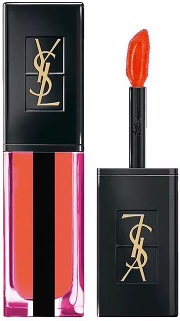 YSL - Water Stain Lip Stain, Vernis Lèvres Vinyl, 6 ml, BAIN DE CORAIL