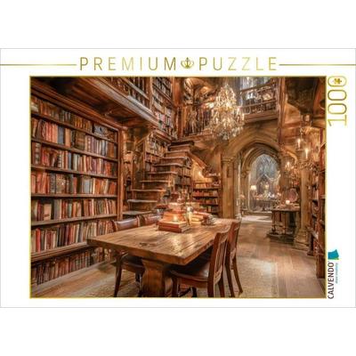 CALVENDO Puzzle Dunkle Akademie | 1000 Teile Lege-Größe 64x48cm Foto-Puzzle für glückliche Stunden