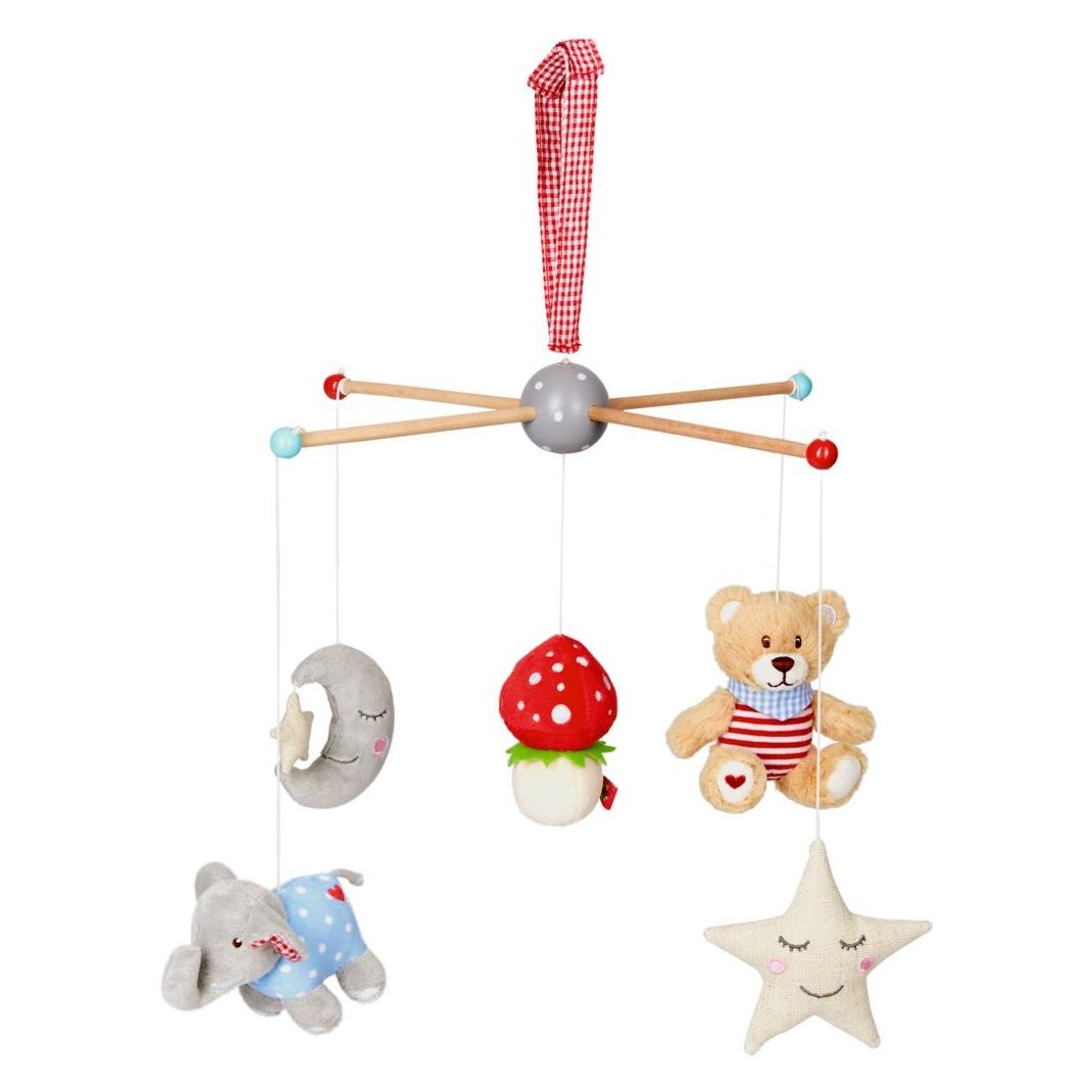 Die Spiegelburg BabyGlück: Mobile (mit Teddy, Pilz, Stern,...) (42997675)