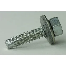 Fassadenbauschraube Form BZ (mit Zapfen) 6,3x16 Edelstahl A2 - Scheibe 16 mm