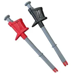 Elma Instruments, Messleitung, Flesibel gribeklo rød1000V/6AIEC 61010-1 KAT II 1000Vfor 4 mm bananstik