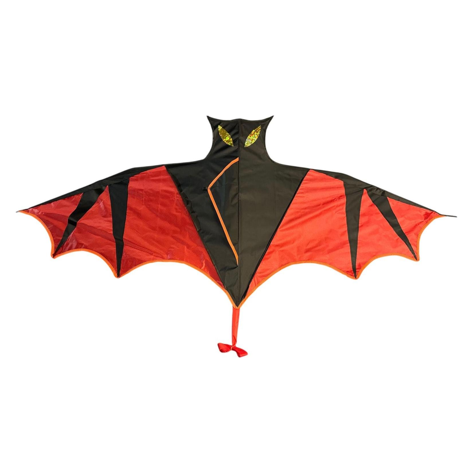 Bdt Drachen, Einleiner, Kite *Vampir* inkl. 30m Leine, 160x70cm+1,2m Stabilisierungsband (78261454)