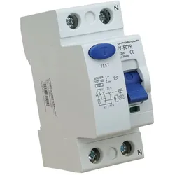 Fehlerstromschutzschalter 2P 25A 30mA Typ AC FI-Schalter Doktorvolt DV-5019